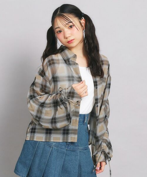 PINK-latte / ピンク ラテ その他トップス | 【セットアイテム】ドロストチェック+タンクセット | 詳細16