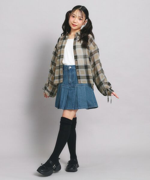 PINK-latte / ピンク ラテ その他トップス | 【セットアイテム】ドロストチェック+タンクセット | 詳細17