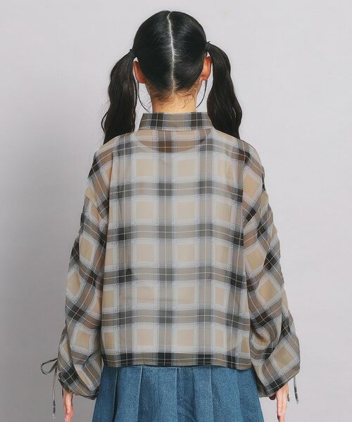 PINK-latte / ピンク ラテ その他トップス | 【セットアイテム】ドロストチェック+タンクセット | 詳細3