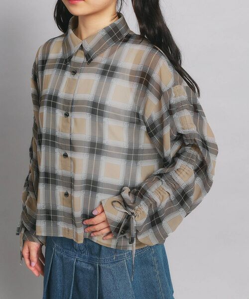 PINK-latte / ピンク ラテ その他トップス | 【セットアイテム】ドロストチェック+タンクセット | 詳細5