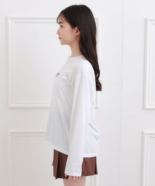 PINK-latte / ピンク ラテ その他トップス | ルーズチェックシャツ+ロンT | 詳細11