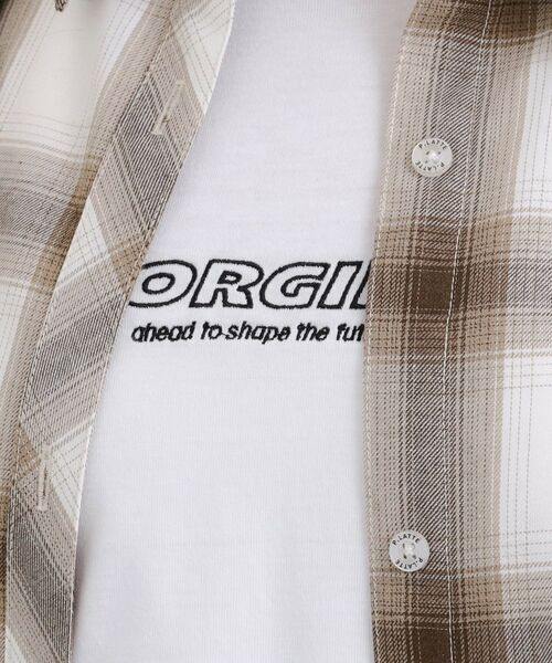 PINK-latte / ピンク ラテ その他トップス | ルーズチェックシャツ+ロンT | 詳細20