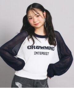 PINK-latte / ピンク ラテ その他トップス | 【セットアイテム】メッシュニット＋タンクセット