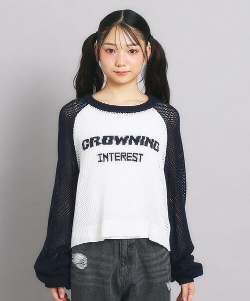 PINK-latte / ピンク ラテ その他トップス | 【セットアイテム】メッシュニット＋タンクセット | 詳細1