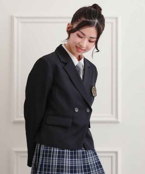 PINK-latte / ピンク ラテ テーラードジャケット | 【2026年入卒・セレモニー・卒服】クロップドダブルジャケット | 詳細10