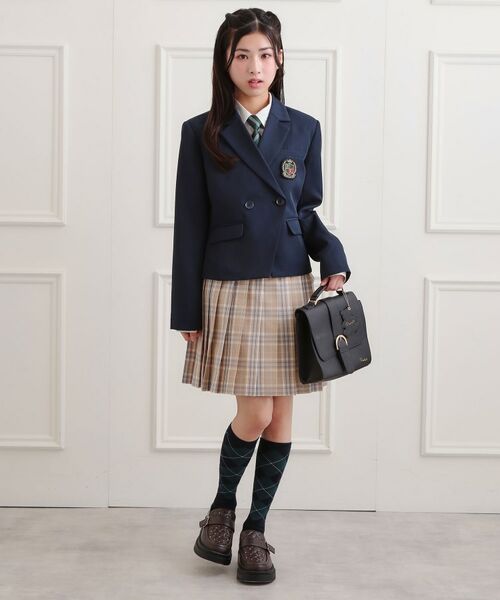 PINK-latte / ピンク ラテ テーラードジャケット | 【2026年入卒・セレモニー・卒服】クロップドダブルジャケット | 詳細15