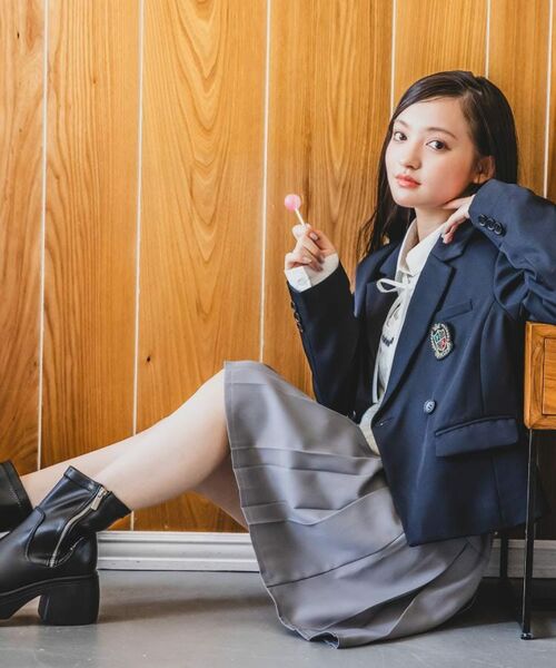 PINK-latte / ピンク ラテ テーラードジャケット | 【2026年入卒・セレモニー・卒服】クロップドダブルジャケット | 詳細19