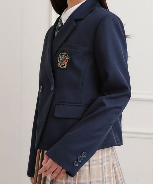 PINK-latte / ピンク ラテ テーラードジャケット | 【2026年入卒・セレモニー・卒服】クロップドダブルジャケット | 詳細5