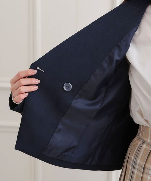 PINK-latte / ピンク ラテ テーラードジャケット | 【2026年入卒・セレモニー・卒服】クロップドダブルジャケット | 詳細7