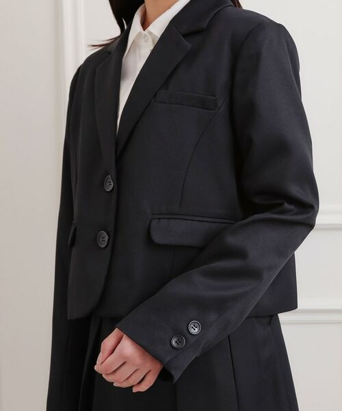 PINK-latte / ピンク ラテ テーラードジャケット | 【2026年入卒・セレモニー・卒服】短丈ジャケット | 詳細5