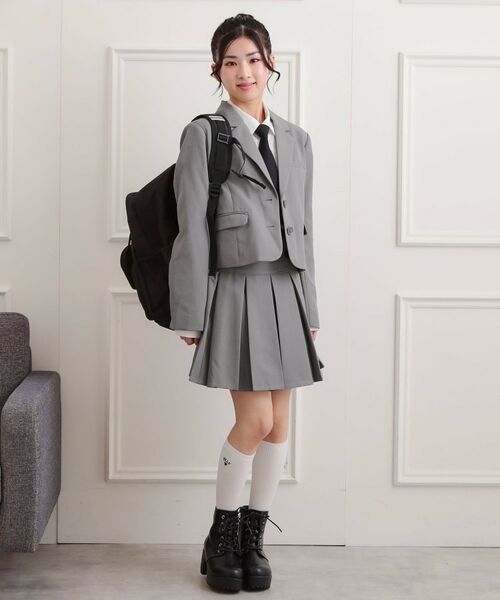 PINK-latte / ピンク ラテ テーラードジャケット | 【2026年入卒・セレモニー・卒服】短丈ジャケット | 詳細9