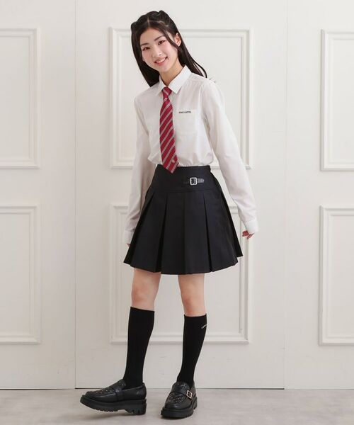 PINK-latte / ピンク ラテ ショート・ハーフ・半端丈パンツ | 【2026年入卒・セレモニー・卒服】ボックスキュロットパンツ | 詳細14