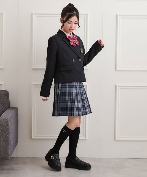 PINK-latte / ピンク ラテ ミニ・ひざ丈スカート | 【2026年入卒・セレモニー・卒服】チェックプリーツスカート | 詳細14