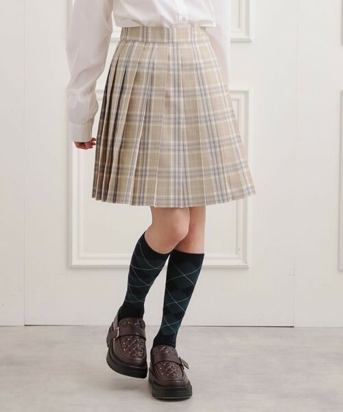 PINK-latte / ピンク ラテ ミニ・ひざ丈スカート | 【2026年入卒・セレモニー・卒服】チェックプリーツスカート | 詳細8