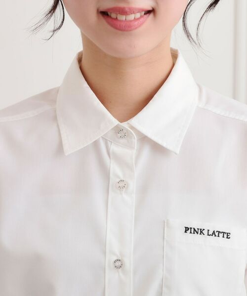 PINK-latte / ピンク ラテ シャツ・ブラウス | 【2026年入卒・セレモニー・卒服】ベーシックシャツ | 詳細4