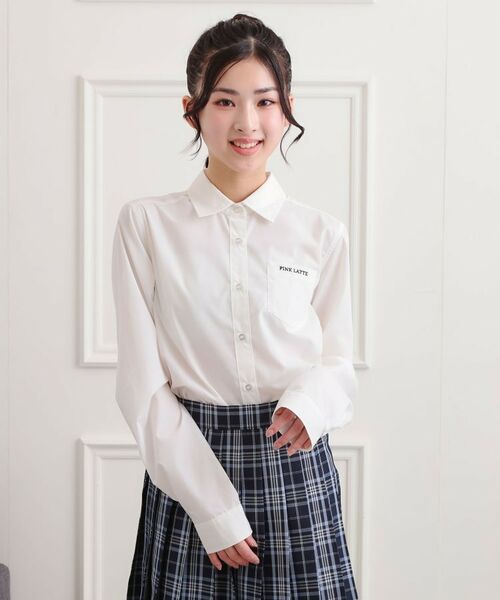 PINK-latte / ピンク ラテ シャツ・ブラウス | 【2026年入卒・セレモニー・卒服】ベーシックシャツ | 詳細7