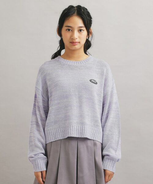 PINK-latte / ピンク ラテ ニット・セーター | 【プチプラ】短丈ニットプルオーバー | 詳細1