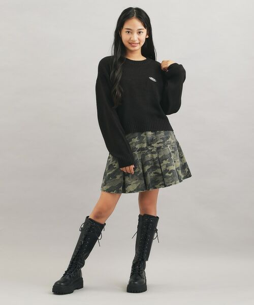 PINK-latte / ピンク ラテ ニット・セーター | 【プチプラ】短丈ニットプルオーバー | 詳細13