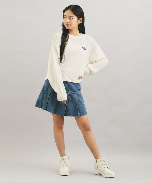 PINK-latte / ピンク ラテ ニット・セーター | 【プチプラ】短丈ニットプルオーバー | 詳細8