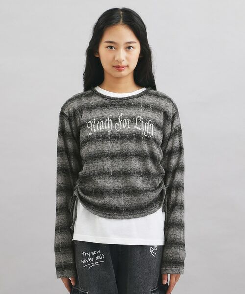 PINK-latte / ピンク ラテ その他トップス | 【セットアイテム】グラデ脇ドロストインナーセット | 詳細1