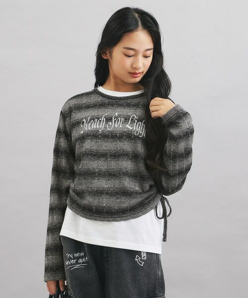 PINK-latte / ピンク ラテ その他トップス | 【セットアイテム】グラデ脇ドロストインナーセット | 詳細14