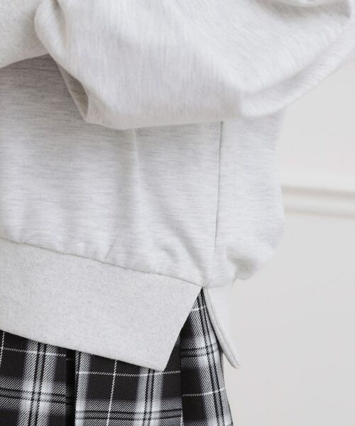 PINK-latte / ピンク ラテ スウェット | アニマルプリント裏毛プルオーバー | 詳細6