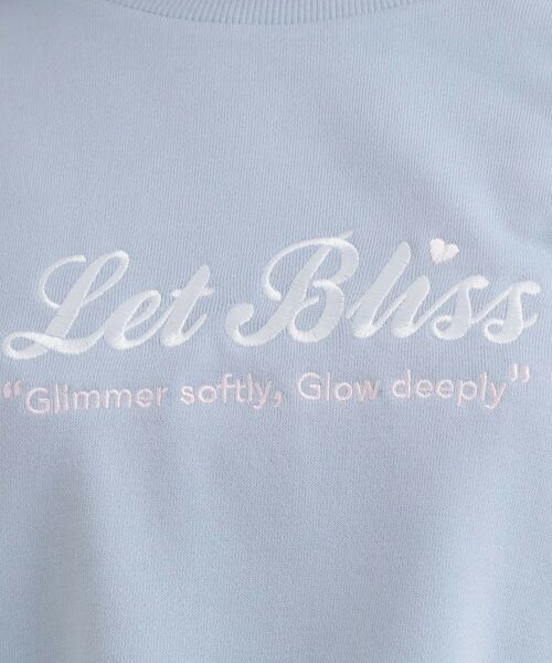 PINK-latte / ピンク ラテ スウェット | レースアップ刺繍裏毛プルオーバー | 詳細22