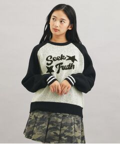 PINK-latte / ピンク ラテ ニット・セーター | アソートジャカードプルオーバー