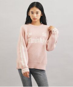 PINK-latte / ピンク ラテ ニット・セーター | アソートジャカードプルオーバー