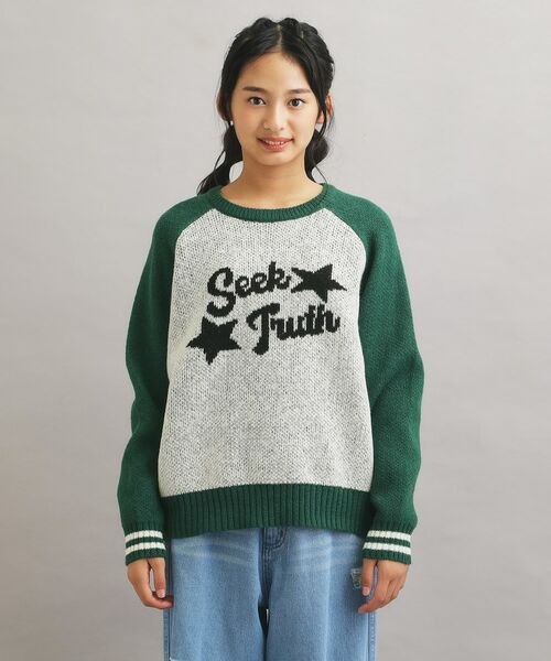 PINK-latte / ピンク ラテ ニット・セーター | アソートジャカードプルオーバー | 詳細1