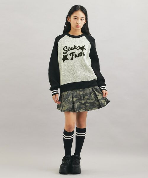 PINK-latte / ピンク ラテ ニット・セーター | アソートジャカードプルオーバー | 詳細12