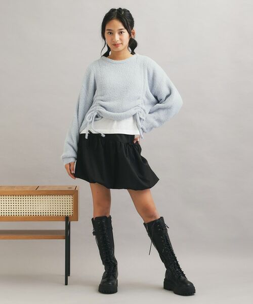 PINK-latte / ピンク ラテ ニット・セーター | 【セットアイテム】ドロスト＋ロンTセットプルオーバー | 詳細17