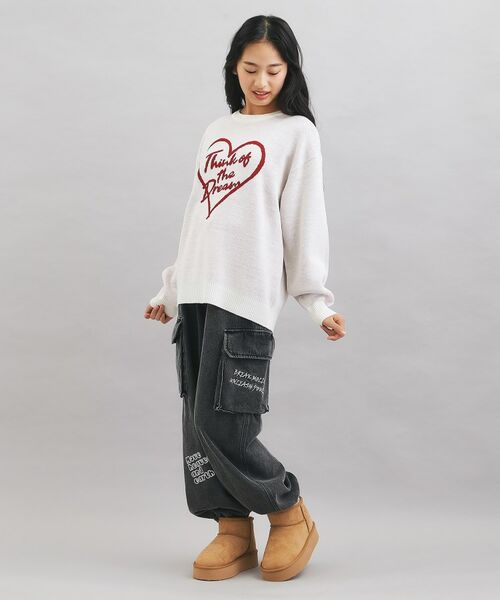 PINK-latte / ピンク ラテ ニット・セーター | ウォッシャブルアソートニット | 詳細10