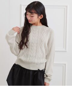 PINK-latte / ピンク ラテ ニット・セーター | 【プチプラ】ケーブルニット
