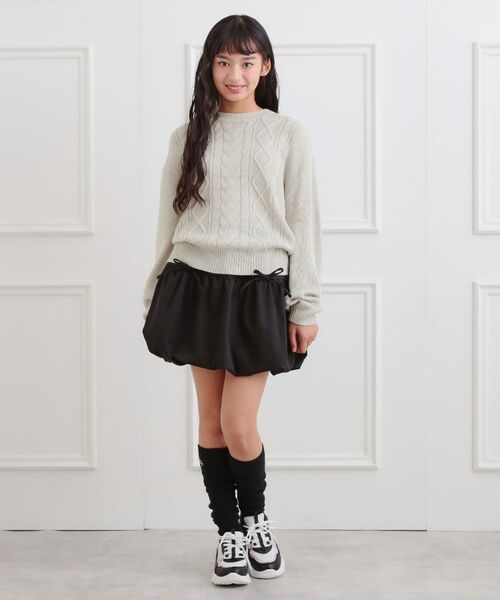 PINK-latte / ピンク ラテ ニット・セーター | 【プチプラ】ケーブルニット | 詳細12