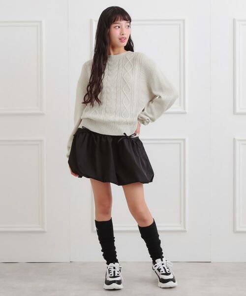 PINK-latte / ピンク ラテ ニット・セーター | 【プチプラ】ケーブルニット | 詳細13