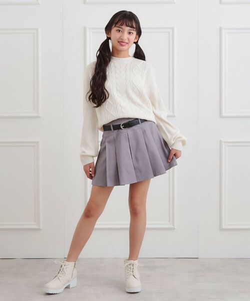 PINK-latte / ピンク ラテ ニット・セーター | 【プチプラ】ケーブルニット | 詳細8