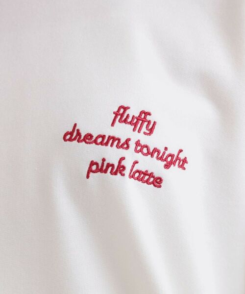 PINK-latte / ピンク ラテ スウェット | クマちゃんミニ裏トレーナー | 詳細10