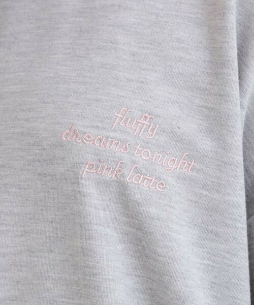 PINK-latte / ピンク ラテ スウェット | クマちゃんミニ裏トレーナー | 詳細14