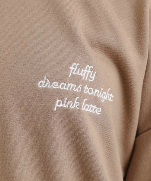 PINK-latte / ピンク ラテ スウェット | クマちゃんミニ裏トレーナー | 詳細22