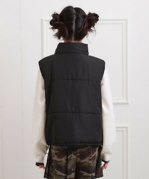 PINK-latte / ピンク ラテ ダウンジャケット・ベスト | 中綿リボンベスト | 詳細3