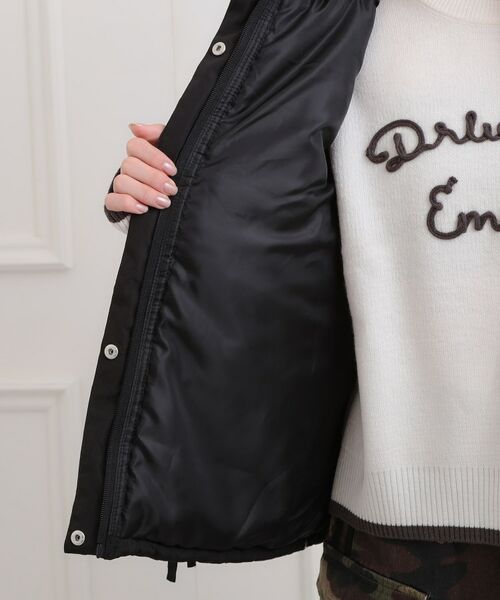 PINK-latte / ピンク ラテ ダウンジャケット・ベスト | 中綿リボンベスト | 詳細6