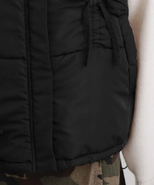 PINK-latte / ピンク ラテ ダウンジャケット・ベスト | 中綿リボンベスト | 詳細9