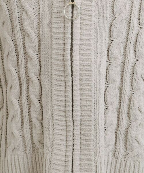 PINK-latte / ピンク ラテ カーディガン・ボレロ | モールニットケーブルカーディガン | 詳細14