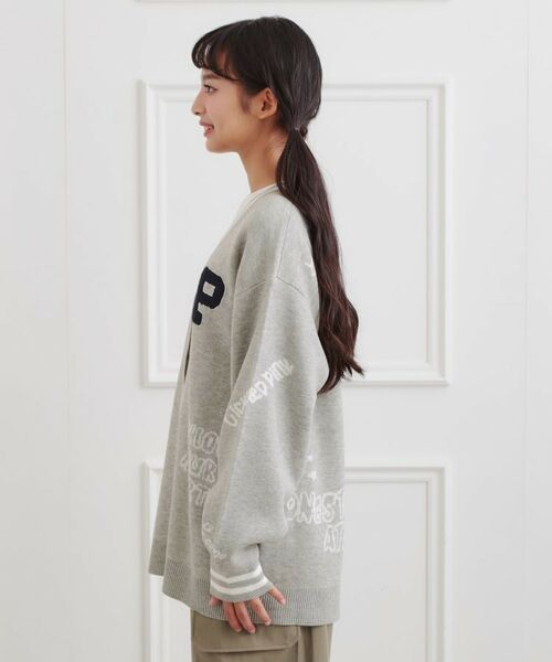 PINK-latte / ピンク ラテ カーディガン・ボレロ | ラクガキ柄ロングカーディガン | 詳細2