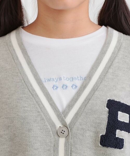 PINK-latte / ピンク ラテ カーディガン・ボレロ | ラクガキ柄ロングカーディガン | 詳細4