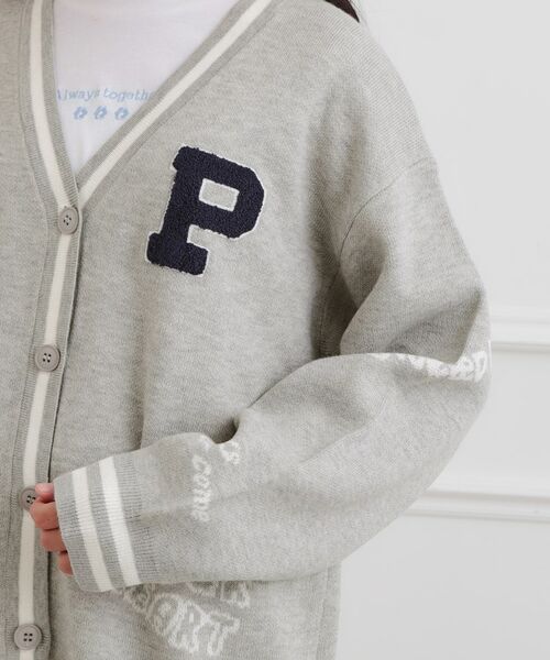 PINK-latte / ピンク ラテ カーディガン・ボレロ | ラクガキ柄ロングカーディガン | 詳細5