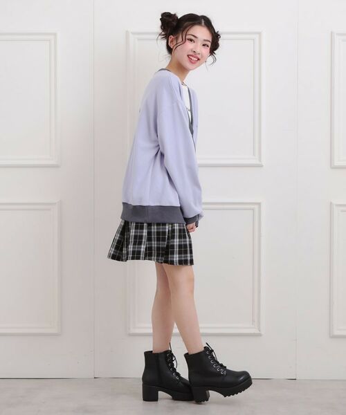 PINK-latte / ピンク ラテ カーディガン・ボレロ | クマちゃん裏毛カーディガン | 詳細13