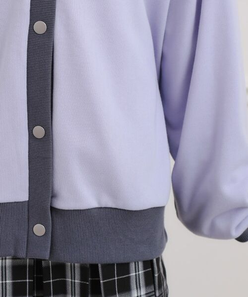 PINK-latte / ピンク ラテ カーディガン・ボレロ | クマちゃん裏毛カーディガン | 詳細6