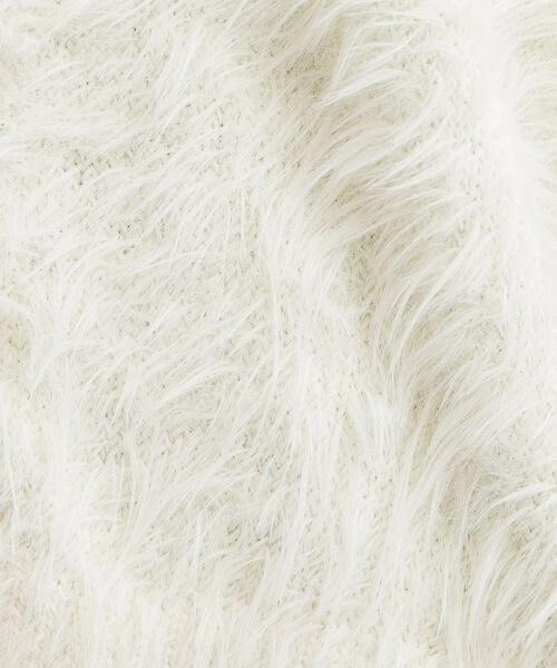 PINK-latte / ピンク ラテ カーディガン・ボレロ | ウォッシャブルロゴシャギーニットカーディガン | 詳細11